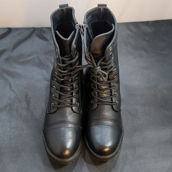 SHOELAND WOMEN"S KASEY HIGH TOP SNEAKER - Picture 2 of 16